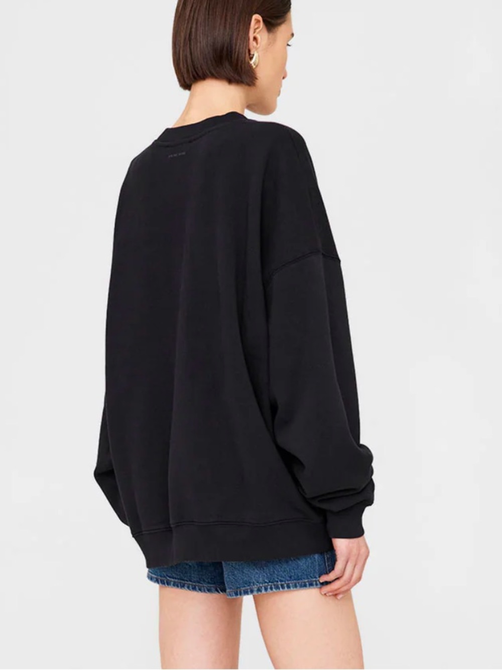 Anine Bing Miles Oversized Sweatshirt - Picture 2 of 9